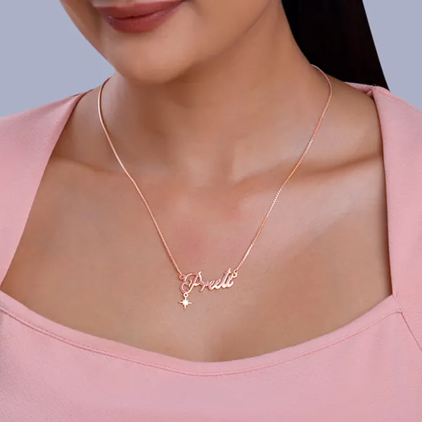 Rose_Gold_Personalised_Name_Star_Charm_Necklace