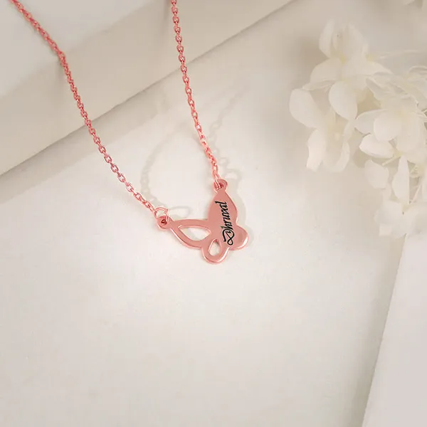 Rose_Gold_Personalised_Butterfly_Necklace