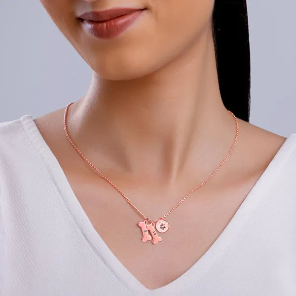 Rose_Gold_Personalised_Pet_Lover_Necklace
