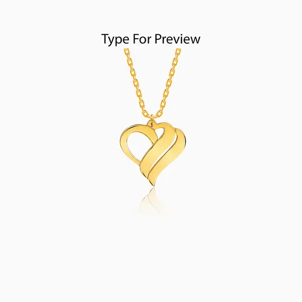 Golden_Personalised_Name_Heart_Duo_Pendant_With_Link_Chain