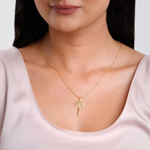Golden_Personalised_Tree_of_Names_Pendant_with_Link_Chain