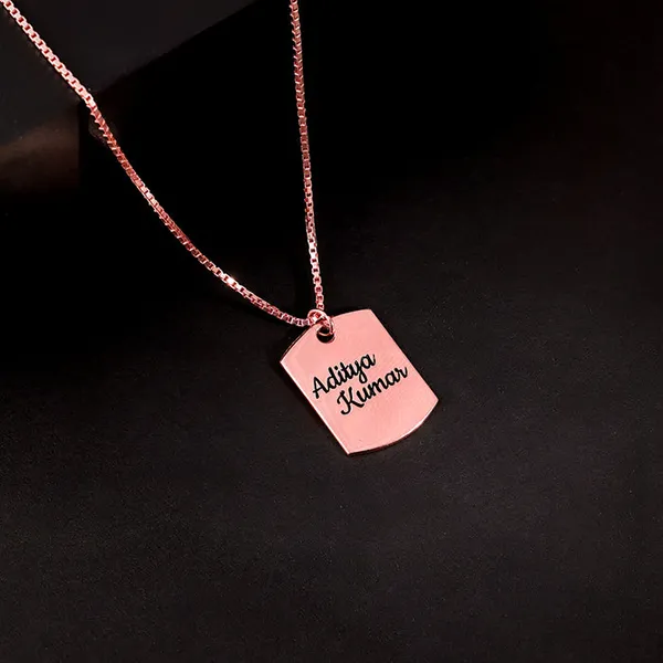 Rose_Gold_Personalised_Military_Dog_Tag_Pendant_with_Box_Chain_For_Him