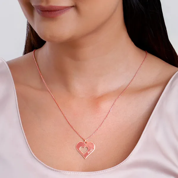 Rose_Gold_Personalised_Shy_Heart_Pendant