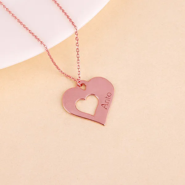 Rose_Gold_Personalised_Shy_Heart_Pendant