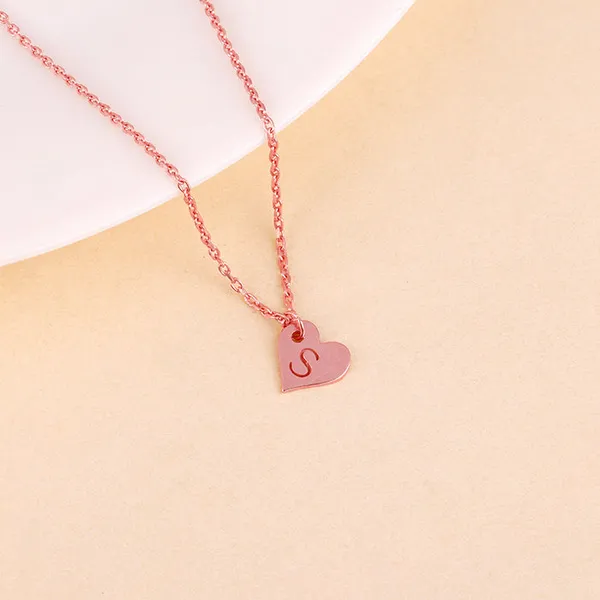 Rose_Gold_Personalised_Shy_Heart_Pendant