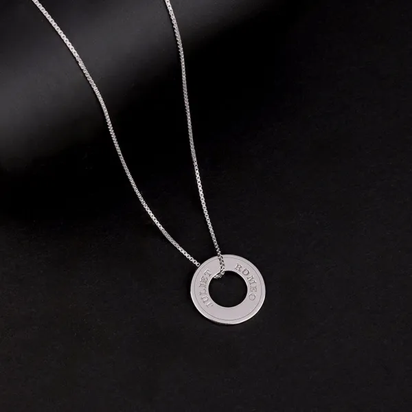 Silver_Personalised_Circular_Pendant_For_Him
