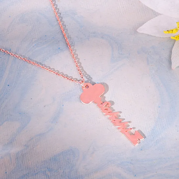 Rose_Gold_Personalised_Key_Pendant