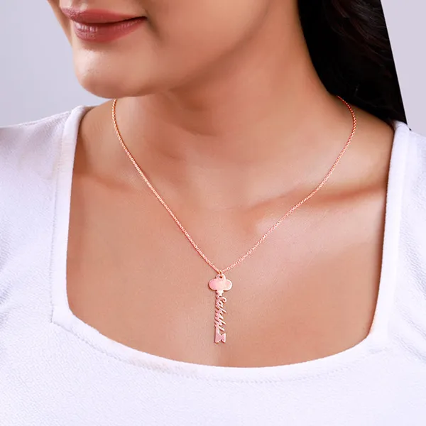 Rose_Gold_Personalised_Key_Pendant