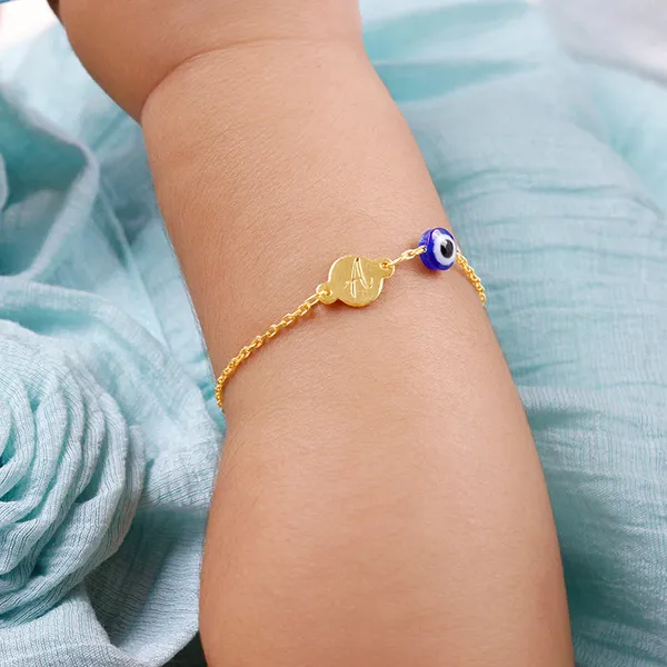 Golden_Personalised_Envy_Gaze_Kids_Bracelet_(0_-_2_Years)