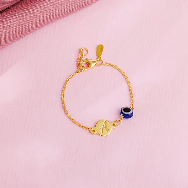 Golden_Personalised_Envy_Gaze_Kids_Bracelet_(0_-_2_Years)