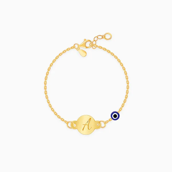 Golden_Personalised_Envy_Gaze_Kids_Bracelet_(0_-_2_Years)