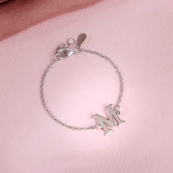 Silver_Personalised_Initial_Kids_Bracelet_(0_-_2_Years)