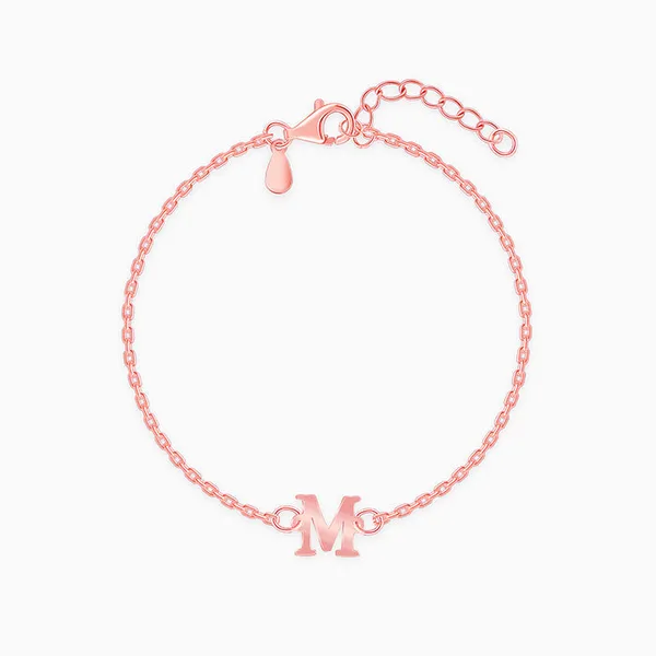 Rose_Gold_Personalised_Initial_Kids_Bracelet_(2_-_8_Years)