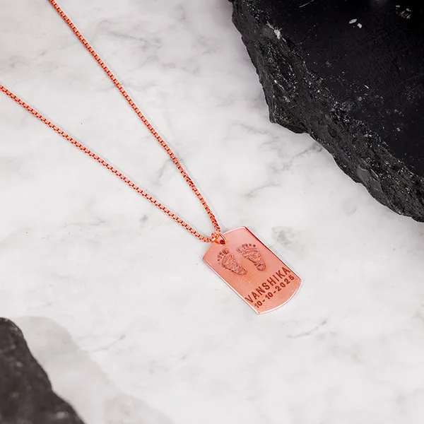 Rose_Gold_Personalised_Baby_Foot_Print_Pendant_For_Him
