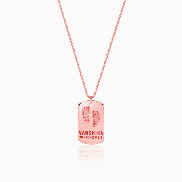 Rose_Gold_Personalised_Baby_Foot_Print_Pendant_For_Him