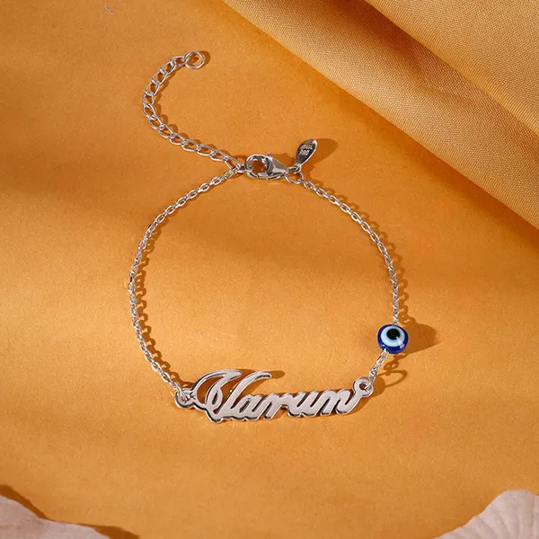 Silver_Personalised_Classic_Evil_Eye_Bracelet