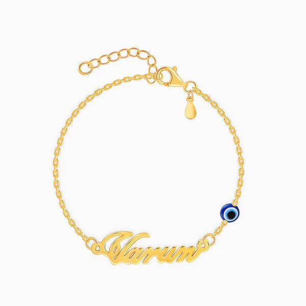 Golden_Personalised_Classic_Evil_Eye_Bracelet