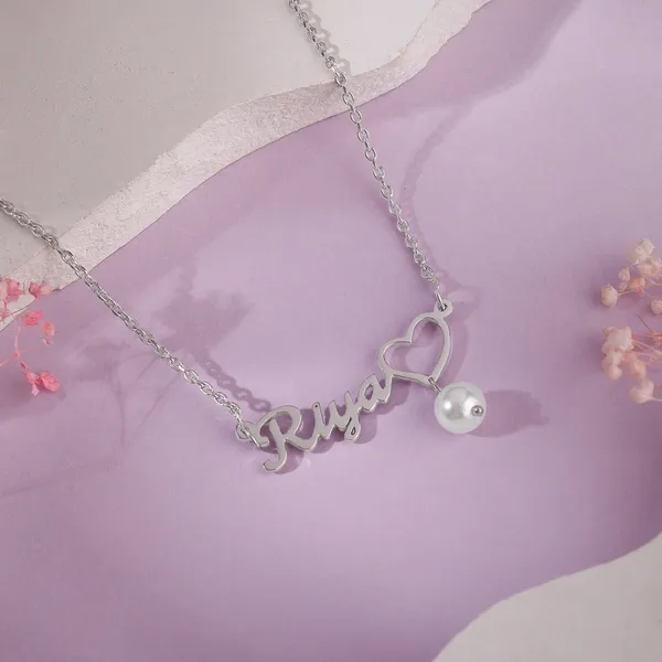 Silver_Personalised_Pearl_Heart_Necklace