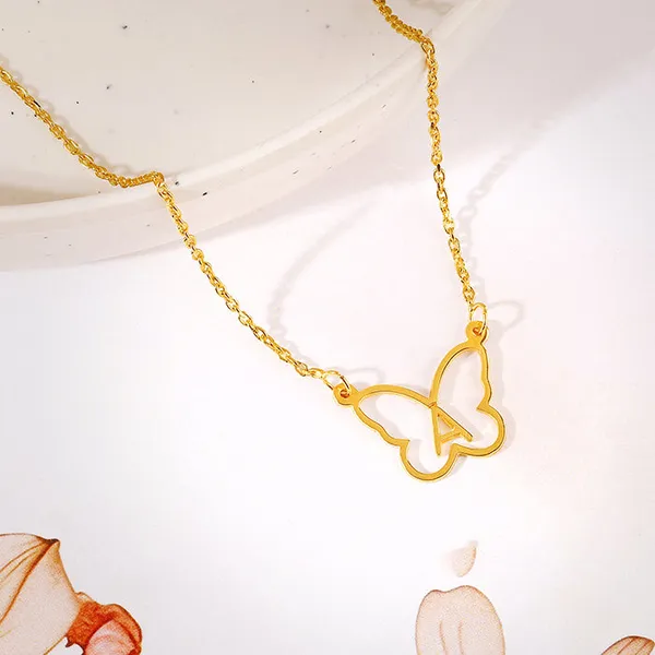 Golden_Personalised_Like_a_Butterfly_Necklace
