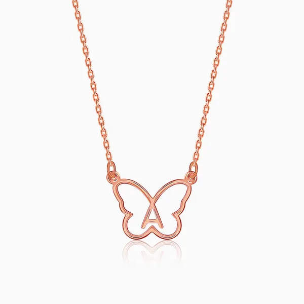 Rose_Gold_Personalised_Like_a_Butterfly_Necklace