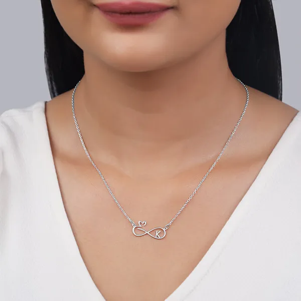 Silver_Personalised_To_Infinity_Necklace