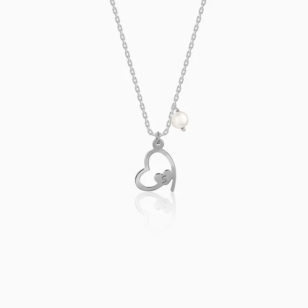 Silver_Personalised_Classic_Heart_Necklace