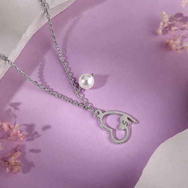 Silver_Personalised_Classic_Heart_Necklace