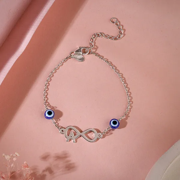 Silver_Personalised_Initial_Nazar_Bracelet