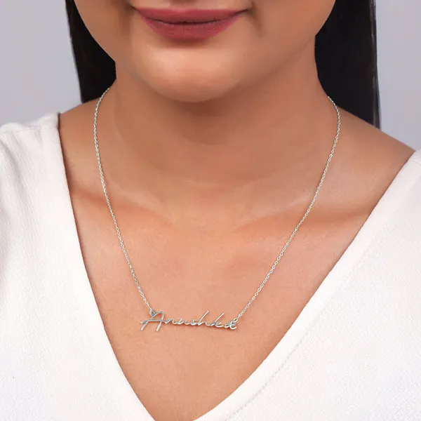 Silver_Personalised_Signature_Name_Necklace