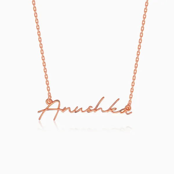 Rose_Gold_Personalised_Signature_Name_Necklace