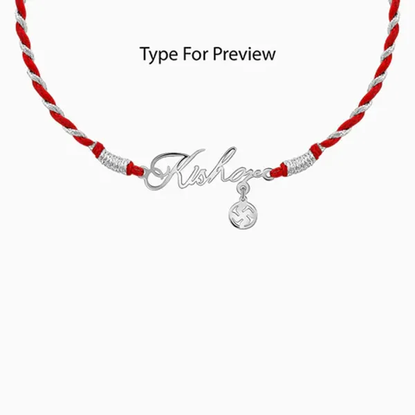 Personalised_Name_Swastika_Chakra_Rakhi