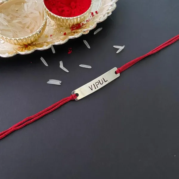Personalized_Engraved_Name_Plate_Rakhi_for_Brother