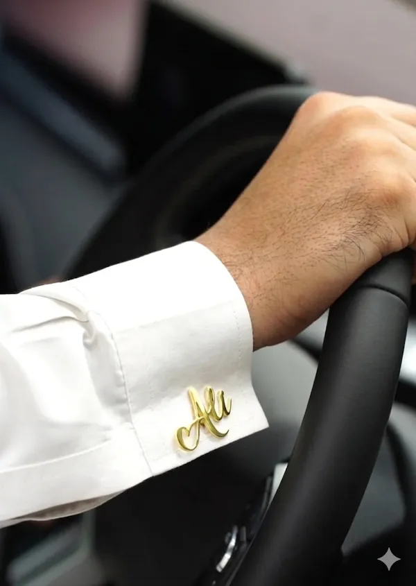 Personalized_Name_Brass_Cufflinks