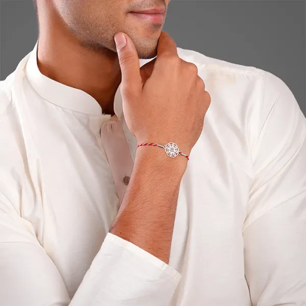 Silver_Hexagon_Om_Rakhi