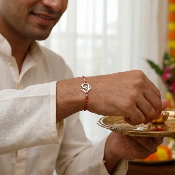 Silver_Shree_Om_Rakhi