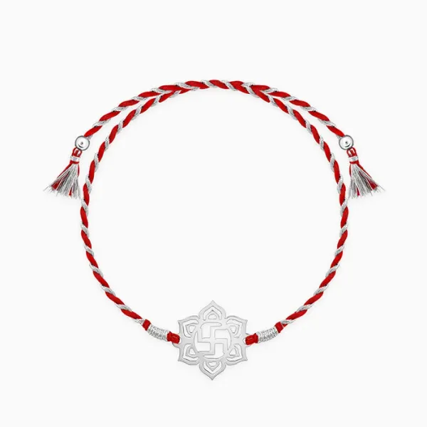 Silver_Spiritual_Swastik_Rakhi