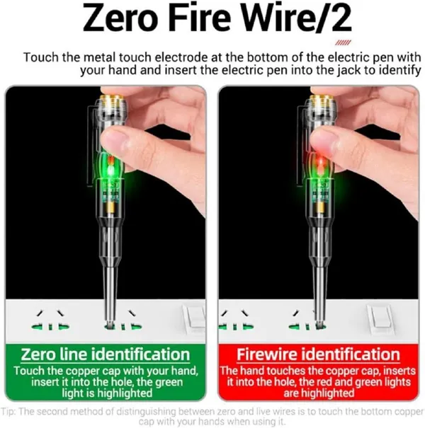 Multicolor_Crystal_As_Insulated_Plastic_Shell_And_Hardened_Carbon_Steel_Probe_Electric_Voltage_Tester_With_Led_Indicator_For_Home_Electrical_Maintenance,_Professional_Electrician_Work,_Testing_Power_Outlets_And_Switches_Pack_Of_5