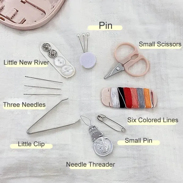 Multicolor_Durable_Oxford_Cloth_Zipper_Pouch,_Metal_Needles_And_Polyester_Threads_Sewing_Kit_For_Travel,_Emergency_Repairs,_Diy_Projects,_Beginners_Pack_Of_2