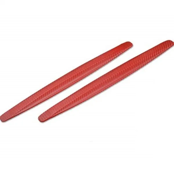 Black_Flexible_Carbon-Fiber_Textured_Polyurethane_Rubberized_Pvc_Bumper_Protector_Guard_Strips_For_Car_Owners,_Bumper_Protection_Pack_Of_2