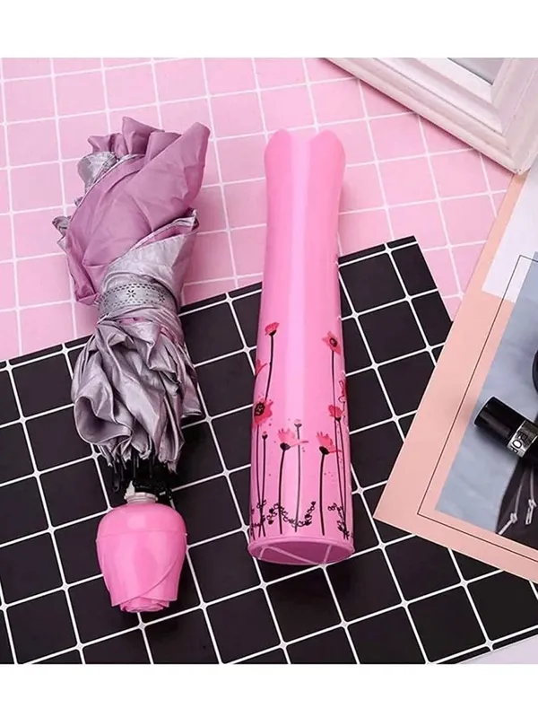 Flagged_210T_Waterproof_Pongee_Fabric,_Steel_Ribs_And_Abs_Handle_Umbrella_For_Women,_Daily_Commutes,_Outdoor_Activities