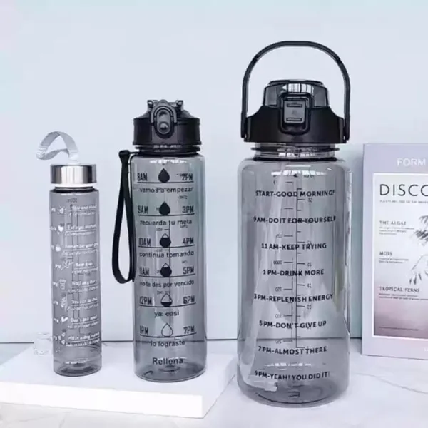 Multicolor_100%_Bpa-Free_Tritan_Co-Polyester_Plastic_Water_Bottle_With_Time_Marker_For_Gym_Workouts,_Office_Use,_Outdoor_Activities,_Sports,_Yoga,_Daily_Hydration_Pack_Of_3