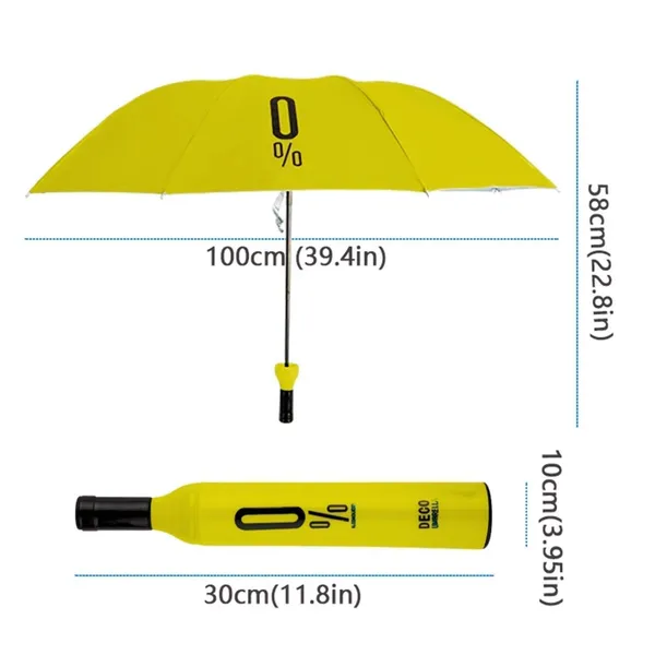 Multicolor_210T_Waterproof_Pongee_Fabric,_Steel_Shaft_And_Abs_Plastic_Capsule_Case_Folding_Umbrella_For_Daily_Commutes,_Travel,_And_Outdoor_Activities