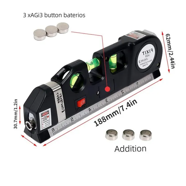Black_Impact-Resistant_Abs_Structural_Shell_And_Aluminum_Alloy_Base_Guide_Multipurpose_Laser_Level_With_Tape_Measure_And_Spirit_Level_For_Homeowners,_Diy_Enthusiasts,_Contractors,_And_Professionals