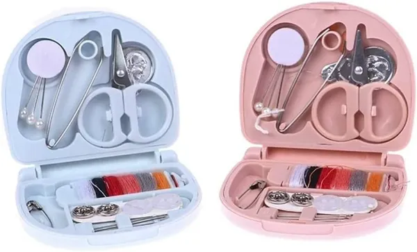 Multicolor_Durable_Oxford_Cloth_Zipper_Pouch,_Metal_Needles_And_Polyester_Threads_Sewing_Kit_For_Travel,_Emergency_Repairs,_Diy_Projects,_Beginners_Pack_Of_2