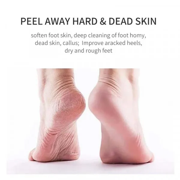 Multicolor_Double-Layer_Pe/Non-Woven_Bootie_Shell_And_Fluid_Active_Essence_Foot_Mask_/_Peel_For_Men_And_Women_Pack_Of_3