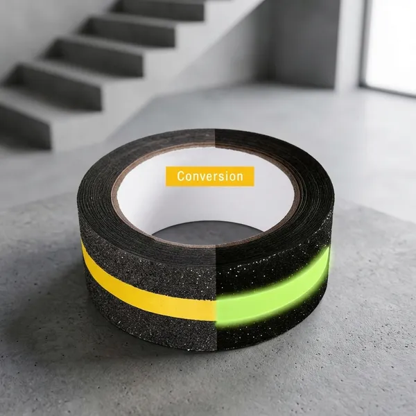 Black_Waterproof_Pet_Film_And_Photoluminescent_Luminous_Material_Safety_Tape_For_All_Age_Groups
