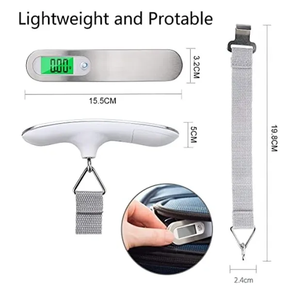 Silver_And_Black_Toughened_Structural_Abs_Frame_And_Reinforced_Nylon_Webbing_Strap_Digital_Luggage_Scale_For_Travelers,_Business_Professionals,_E-Commerce_Sellers