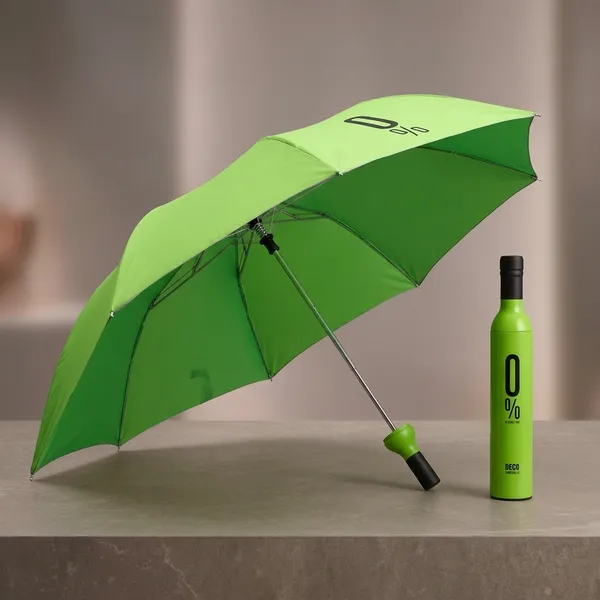 Multicolor_210T_Waterproof_Pongee_Fabric,_Steel_Shaft_And_Abs_Plastic_Capsule_Case_Folding_Umbrella_For_Daily_Commutes,_Travel,_And_Outdoor_Activities