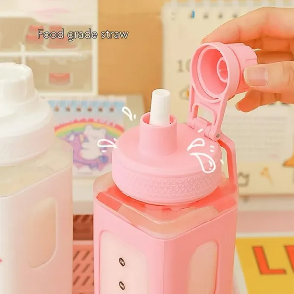 Cream_And_Pink_Bpa-Free_Pc_And_Pp_Plastic_Body,_Food-Grade_Silicone_Straw_Water_Bottle_With_Straw_For_Students,_Young_Professionals,_Anime_Enthusiasts