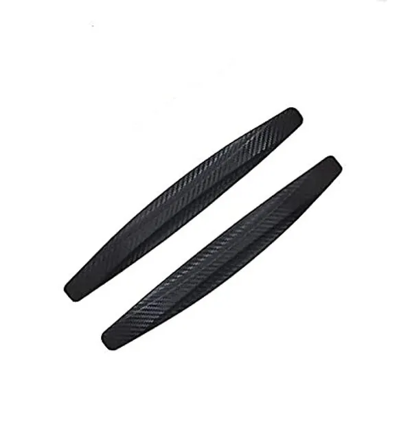 Black_Flexible_Carbon-Fiber_Textured_Polyurethane_Rubberized_Pvc_Bumper_Protector_Guard_Strips_For_Car_Owners,_Bumper_Protection_Pack_Of_2
